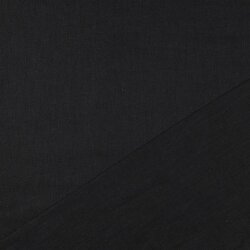 Leinen vorgewaschen *Vera* Uni - schwarz