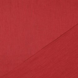 Leinen vorgewaschen *Vera* Uni - kirschrot