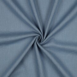 Leinen vorgewaschen *Vera* Uni - rauchblau