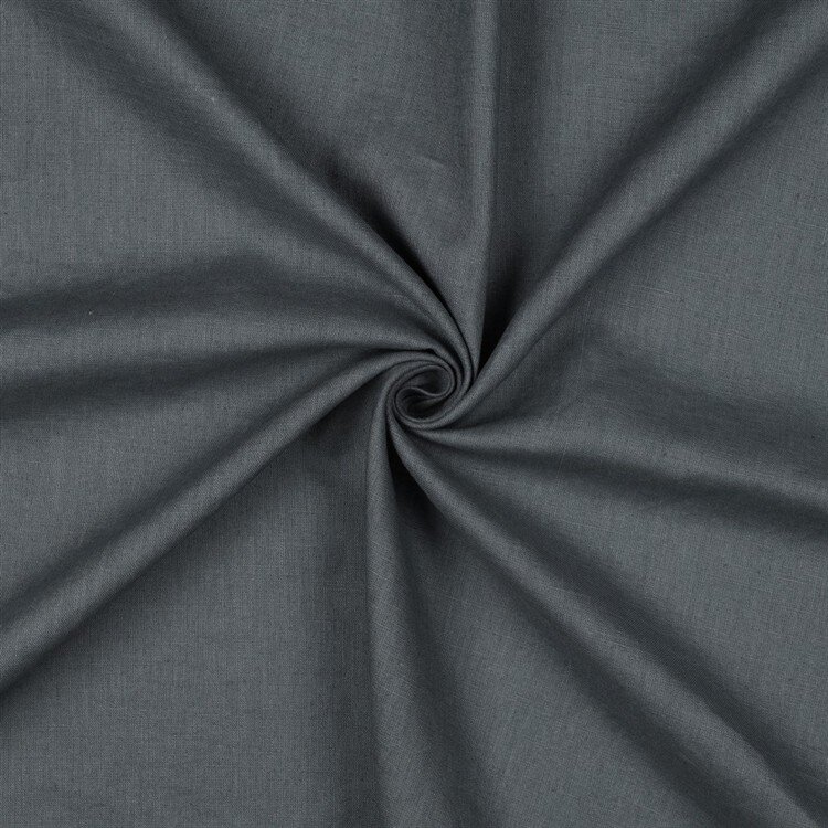 Leinen vorgewaschen *Vera* Uni - ozeanblau