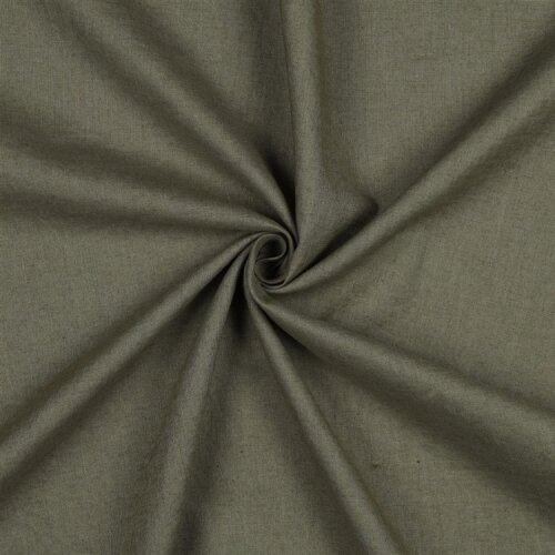 Leinen vorgewaschen *Vera* Uni - gurkengrün