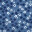 WaffelJersey Blütenregen - schattenblau