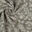 Musselin Jacquard AZTEC - dunkeloliv