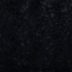 Kunstfell Uni - schwarz