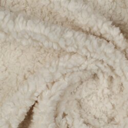 Teddystoff Boucle Uni- creme