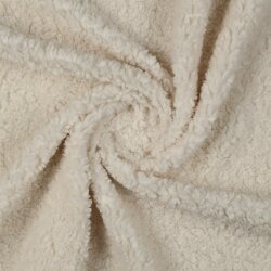 Teddystoff Boucle Uni- creme