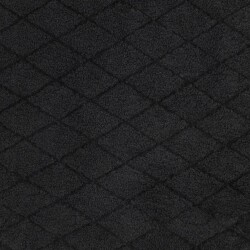 Teddystoff DIAMOND - dunkelgrau