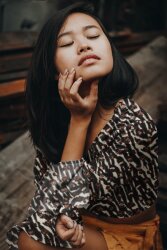 Polyesterjersey - dunkelblau