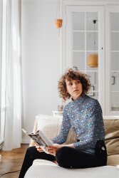 Polyesterjersey - ROYAL BLUE