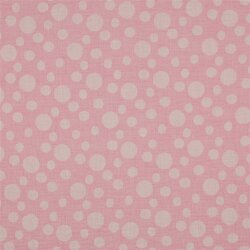 Musselin Punkte - blasspink