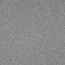 Baumwollfleece Uni Organic - lichtgrau