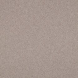 Baumwollfleece Uni Organic - taupe