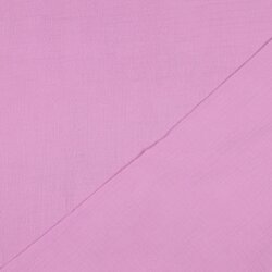 Musselin Uni *Gerda* BIO~Organic - hellpink