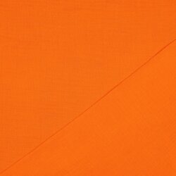 Musselin Uni *Gerda* BIO~Organic - Neon orange