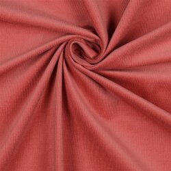 Feincord Stretch - blassrot