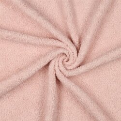 Baumwoll Teddy *Vera* - hellrosa