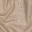 Musselin Gold Striche - beige