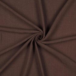 Viskose Leinen Soft - braun