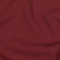 Viskose Leinen Soft - dunkelkirsche
