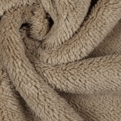 Kunstfell Kuschelteddystoff - sand