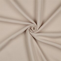 Waffeljersey Organic - hellsand