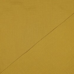 Musselin Uni *Vera*  - gold