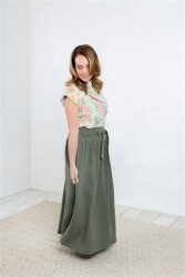 Musselin Uni *Vera*  - gold