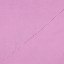 Musselin Uni *Vera*  - hellpink