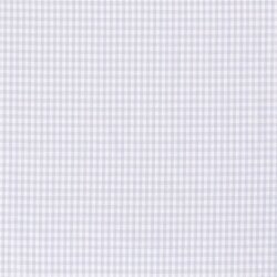 Baumwollpopeline garngefärbt Vichy Karo 5mm - eisblau