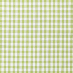 Baumwollpopeline garngefärbt - Vichy Karo 10mm frühlingsgrün