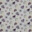 Baumwollpopeline Glitzer Paisley - weiss
