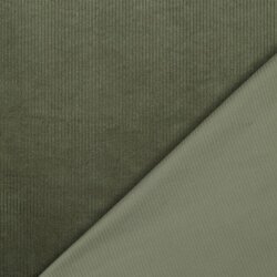 Breitcord Stretch *Vera* - gurkengrün