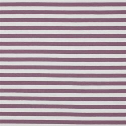 Baumwolljersey Streifen - altmalve