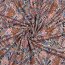 Viskose Jersey Digital Paisley - orange
