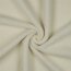 Teddystoff Doppelseitig Uni - creme