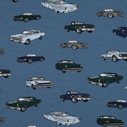 Baumwolljersey Oldtimer - jeans