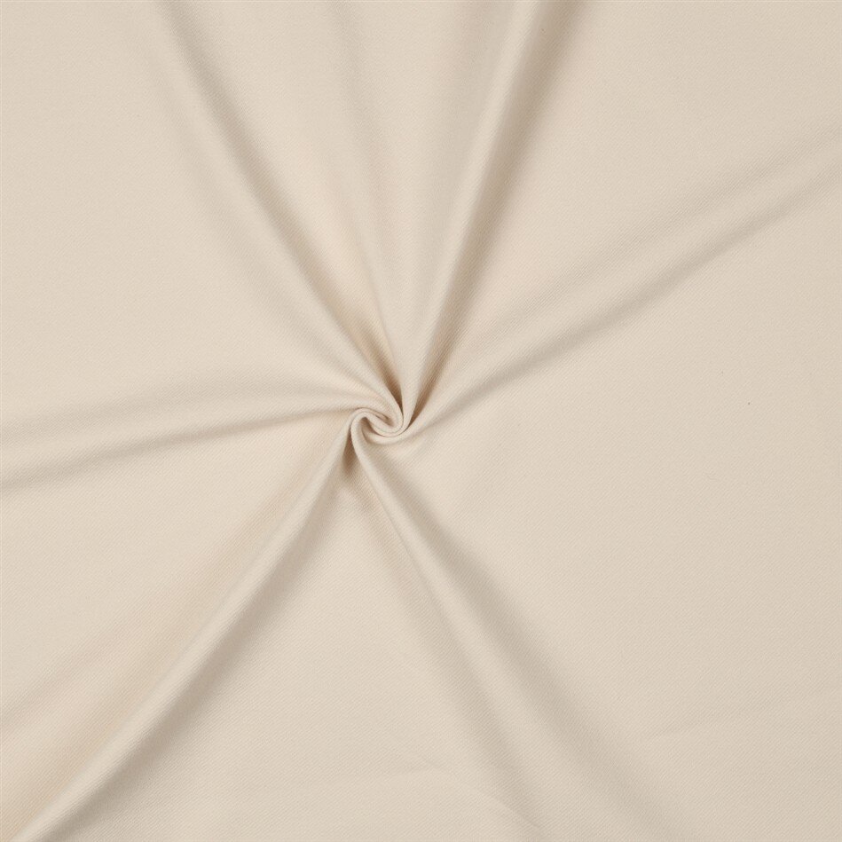 Baumwolljersey Jeans-Optik - creme