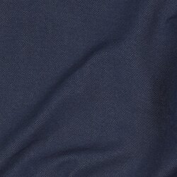 Baumwolljersey Jeans-Optik - dunkelstahlblau