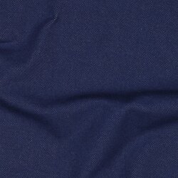 Baumwolljersey Jeans-Optik - dunkelkobaltblau