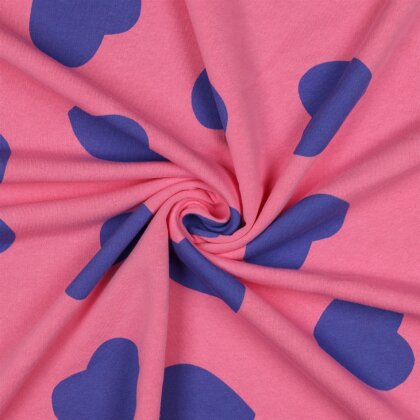 Wintersweat Herzen - pink