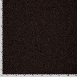 Bouclé Mantelstoff Uni *Marie* - espresso