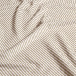 Funktions und Badeanzugstoff LSF50 Recycled Streifen - beige/creme