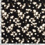 Viskose Nylon Crêpe Blütenregen - schwarz