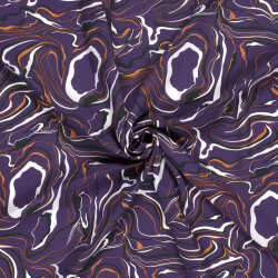 Viskose_Popeline Farbverlauf - viola