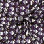 Viskose_Popeline bunte Dreiecke - viola