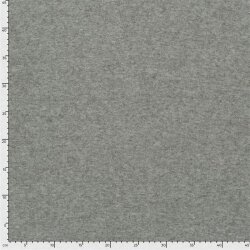 Strickjersey Gebürstet Uni - grün meliert