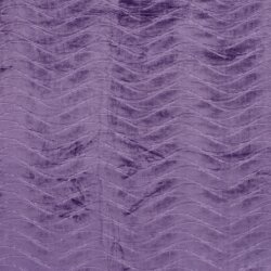 Samt Stretch Uni Wellen - violett