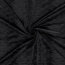 Samt Stretch Uni Wellen - schwarz