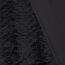 Samt Stretch Uni Wellen - schwarz