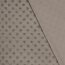 Samt Stretch Uni Punkte - taupe